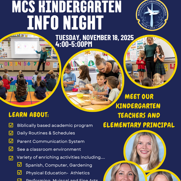Kindergarten Info Night